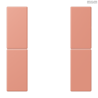 Jung BRG 12-5 PK 42 Abdeckung mit Kipphebel "Kegel" 1-fach 2 Kipphebel