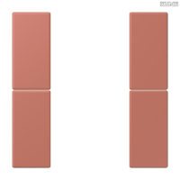 Jung BRG 12-5 PK 42 Abdeckung mit Kipphebel "Kegel" 1-fach 2 Kipphebel