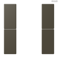 Jung BRG 12-5 PK 42 Abdeckung mit Kipphebel "Kegel" 1-fach 2 Kipphebel