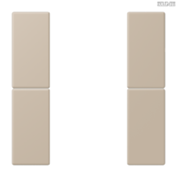 Jung BRG 12-5 PK 42 Abdeckung mit Kipphebel "Kegel" 1-fach 2 Kipphebel