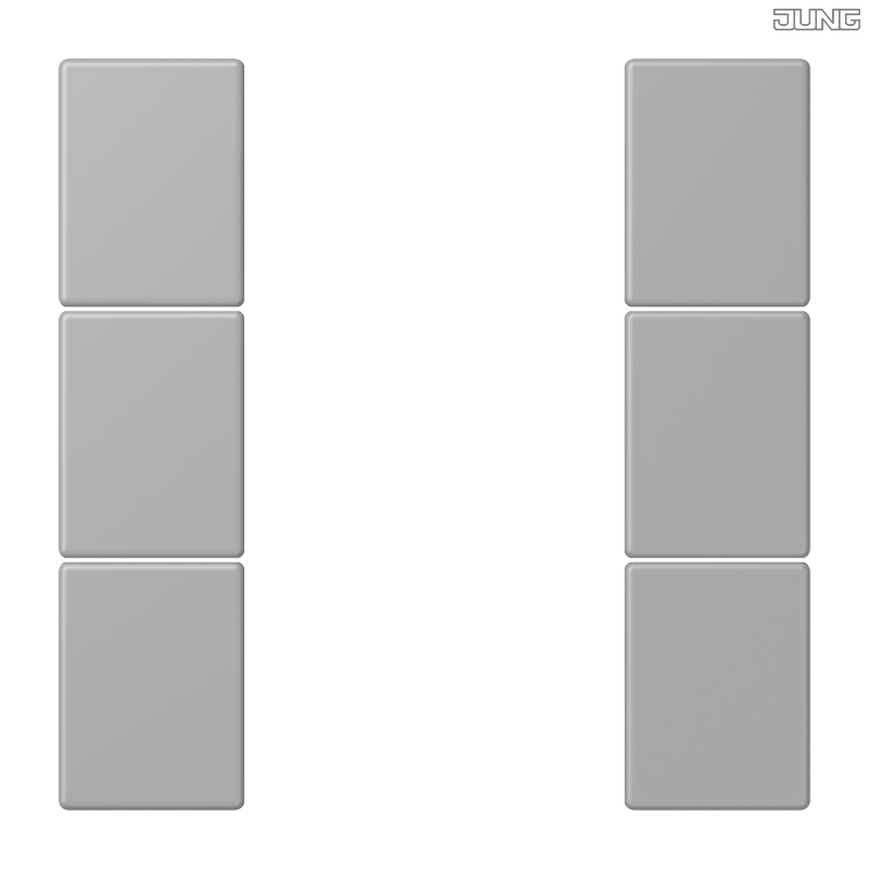 Jung BRG 12-5 PK 42 Abdeckung mit Kipphebel "Kegel" 1-fach 2 Kipphebel
