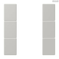 Jung BRG 12-5 PK 42 Abdeckung mit Kipphebel "Kegel" 1-fach 2 Kipphebel