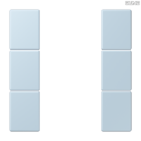 Jung BRG 12-5 PK 42 Abdeckung mit Kipphebel "Kegel" 1-fach 2 Kipphebel