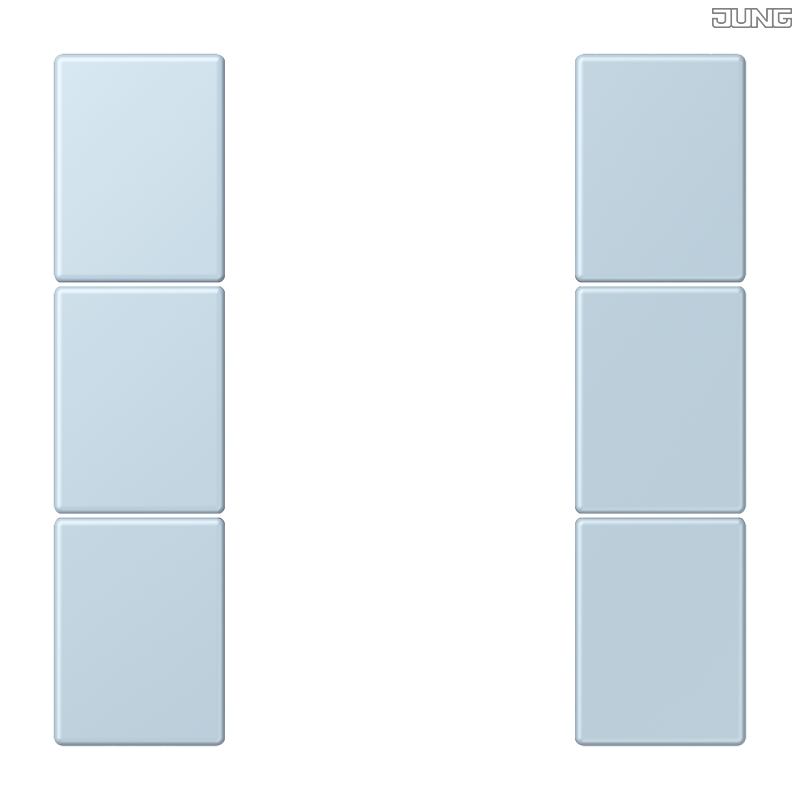 Jung BRG 12-5 PK 42 Abdeckung mit Kipphebel "Kegel" 1-fach 2 Kipphebel