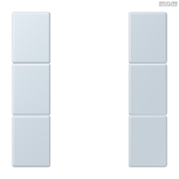 Jung BRG 12-5 PK 42 Abdeckung mit Kipphebel "Kegel" 1-fach 2 Kipphebel