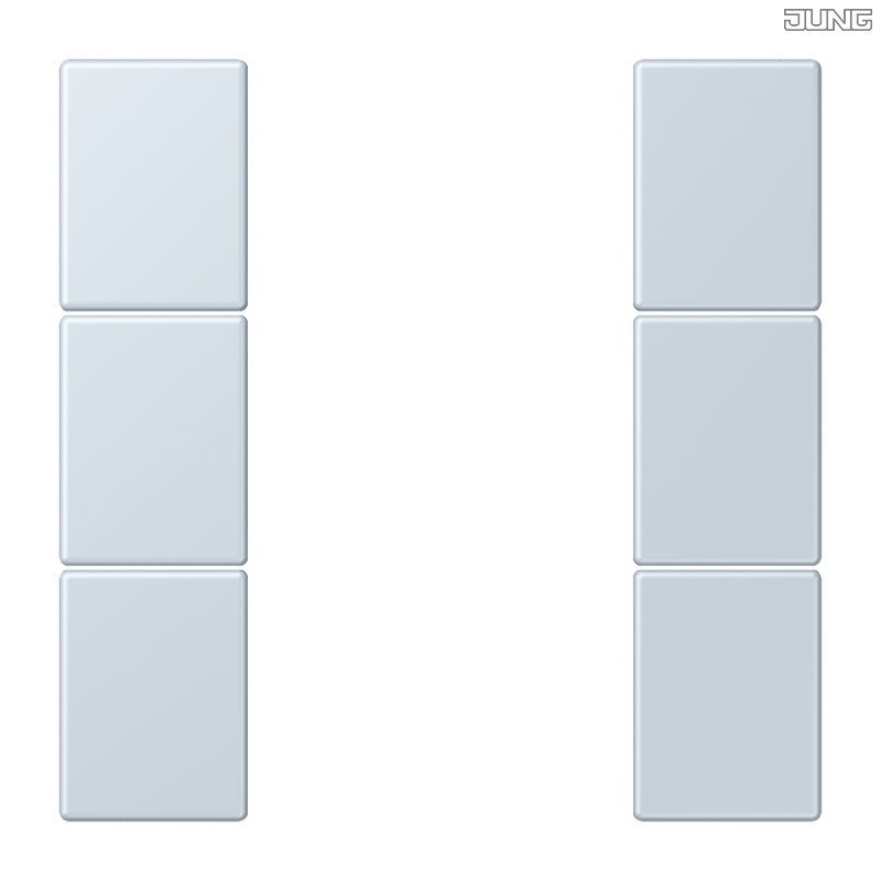 Jung BRG 12-5 PK 42 Abdeckung mit Kipphebel "Kegel" 1-fach 2 Kipphebel