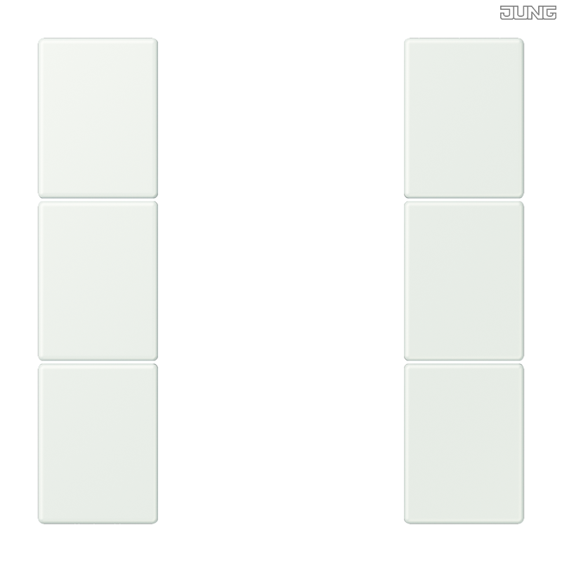 Jung BRG 12-5 PK 42 Abdeckung mit Kipphebel "Kegel" 1-fach 2 Kipphebel