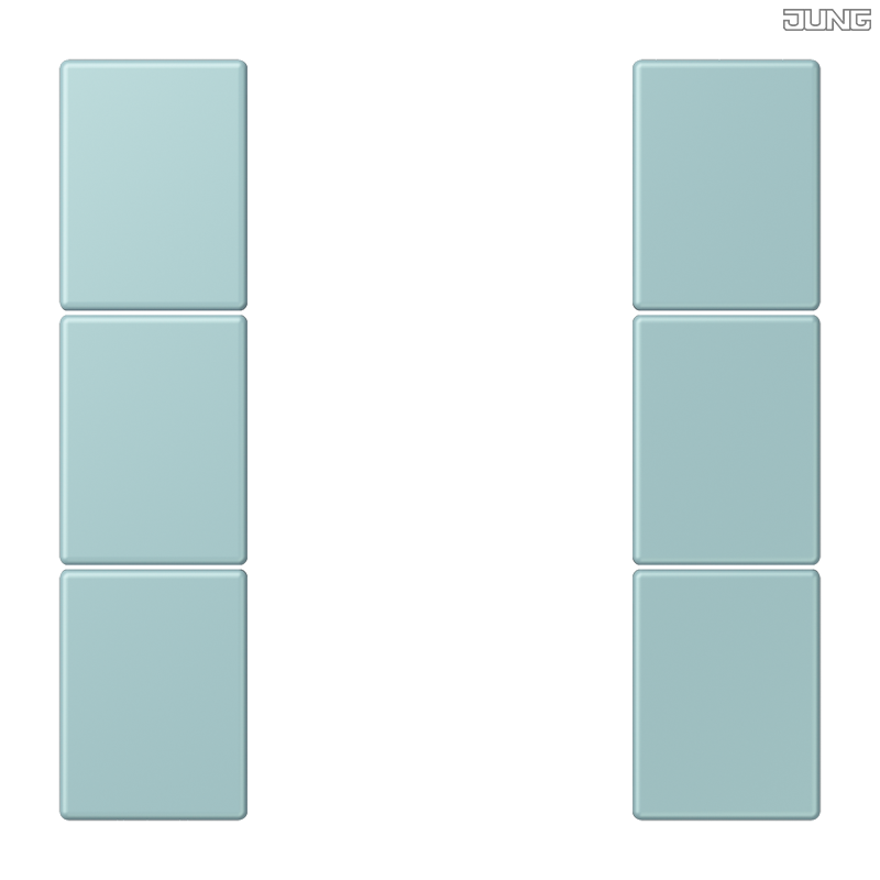 Jung BRG 12-5 PK 42 Abdeckung mit Kipphebel "Kegel" 1-fach 2 Kipphebel