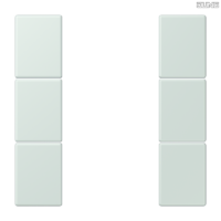 Jung BRG 12-5 PK 42 Abdeckung mit Kipphebel "Kegel" 1-fach 2 Kipphebel