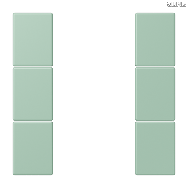Jung BRG 12-5 PK 42 Abdeckung mit Kipphebel "Kegel" 1-fach 2 Kipphebel