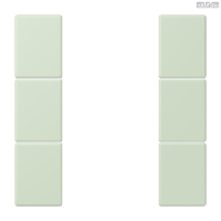 Jung BRG 12-5 PK 42 Abdeckung mit Kipphebel "Kegel" 1-fach 2 Kipphebel