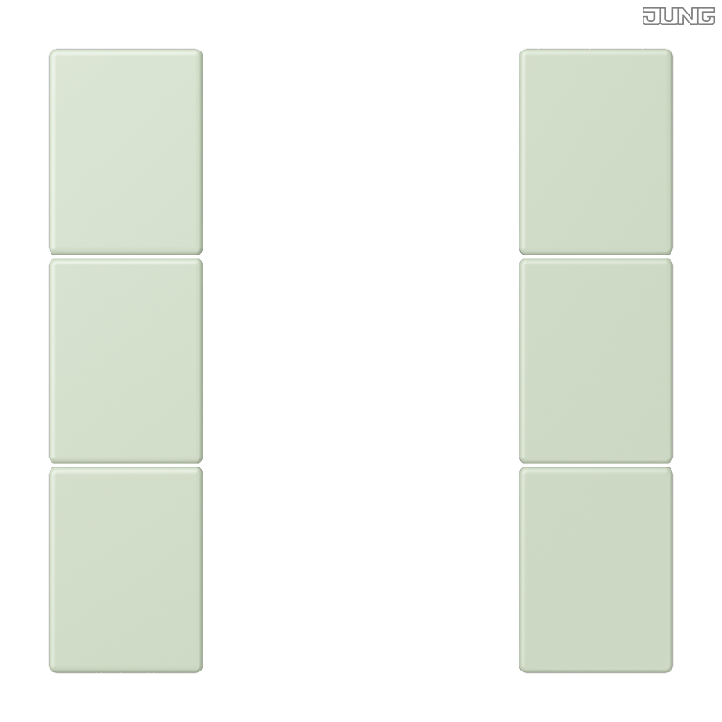 Jung BRG 12-5 PK 42 Abdeckung mit Kipphebel "Kegel" 1-fach 2 Kipphebel