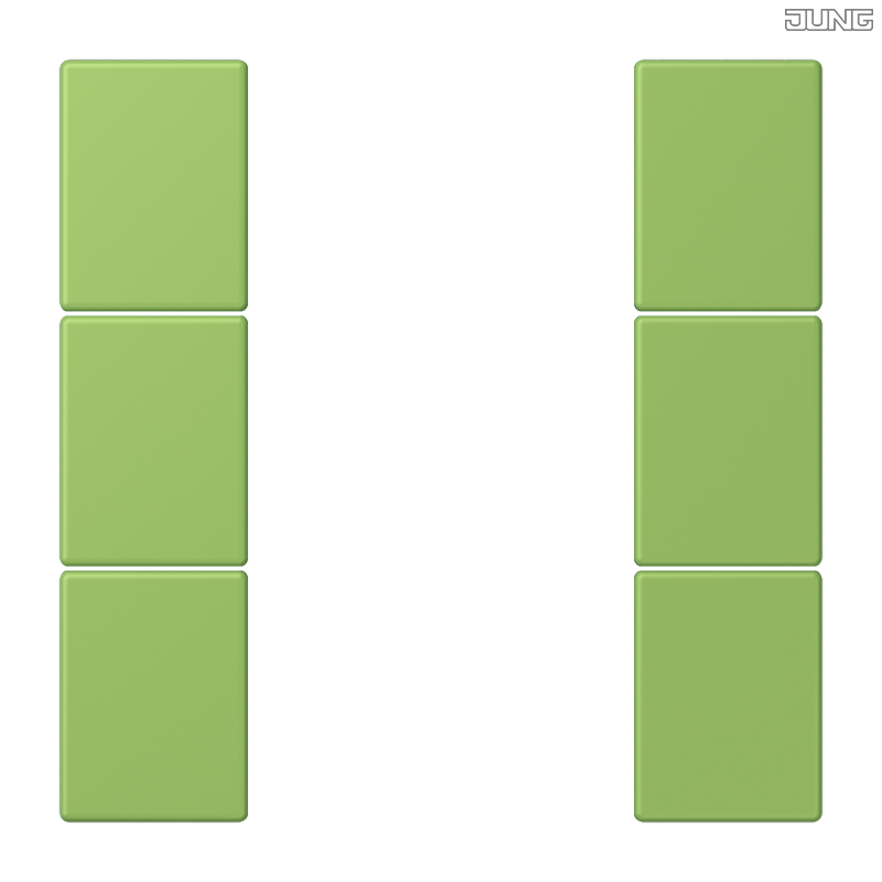 Jung BRG 12-5 PK 42 Abdeckung mit Kipphebel "Kegel" 1-fach 2 Kipphebel