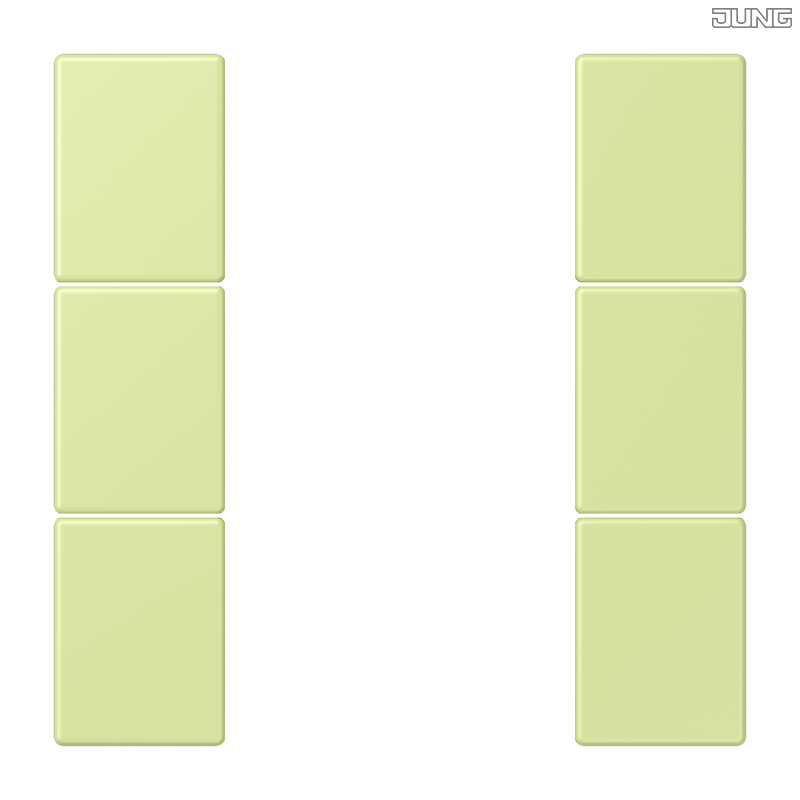 Jung BRG 12-5 PK 42 Abdeckung mit Kipphebel "Kegel" 1-fach 2 Kipphebel