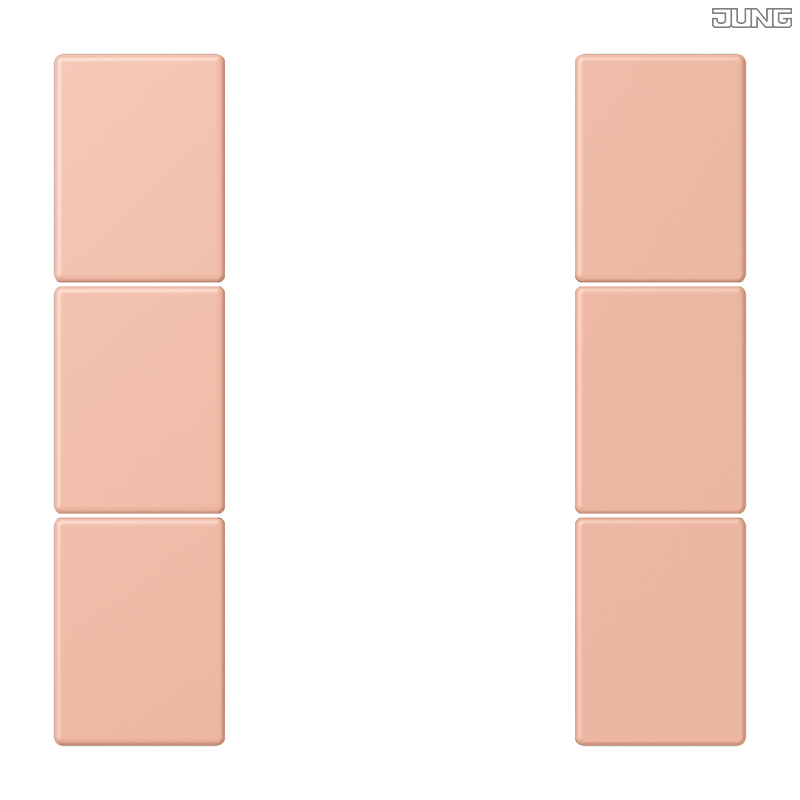 Jung BRG 12-5 PK 42 Abdeckung mit Kipphebel "Kegel" 1-fach 2 Kipphebel