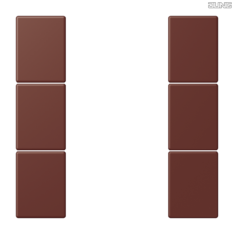 Jung BRG 12-5 PK 42 Abdeckung mit Kipphebel "Kegel" 1-fach 2 Kipphebel