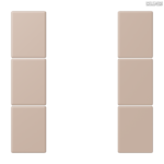 Jung BRG 12-5 PK 42 Abdeckung mit Kipphebel "Kegel" 1-fach 2 Kipphebel