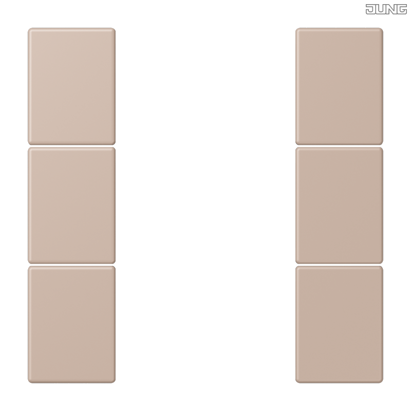 Jung BRG 12-5 PK 42 Abdeckung mit Kipphebel "Kegel" 1-fach 2 Kipphebel