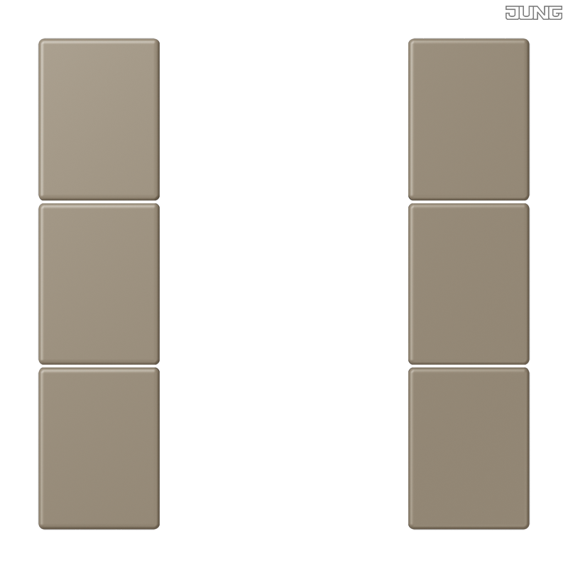 Jung BRG 12-5 PK 42 Abdeckung mit Kipphebel "Kegel" 1-fach 2 Kipphebel