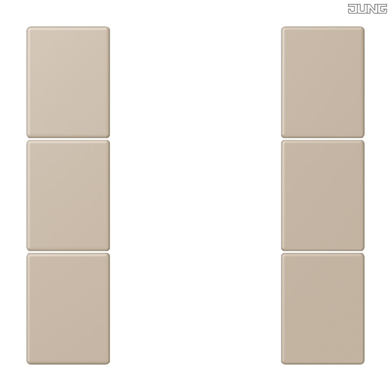 Jung BRG 12-5 PK 42 Abdeckung mit Kipphebel "Kegel" 1-fach 2 Kipphebel