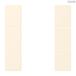 Jung BRG 12-5 PK 42 Abdeckung mit Kipphebel "Kegel" 1-fach 2 Kipphebel