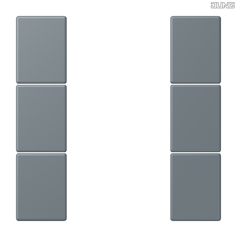 Jung BRG 12-5 PK 42 Abdeckung mit Kipphebel "Kegel" 1-fach 2 Kipphebel