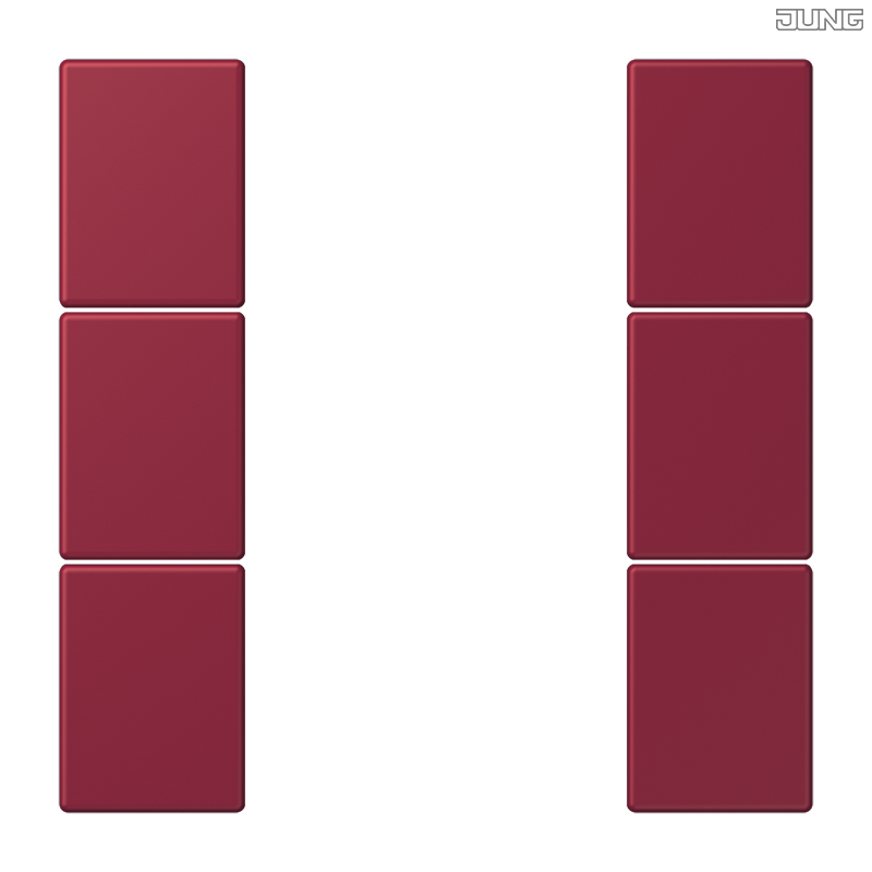 Jung BRG 12-5 PK 42 Abdeckung mit Kipphebel "Kegel" 1-fach 2 Kipphebel