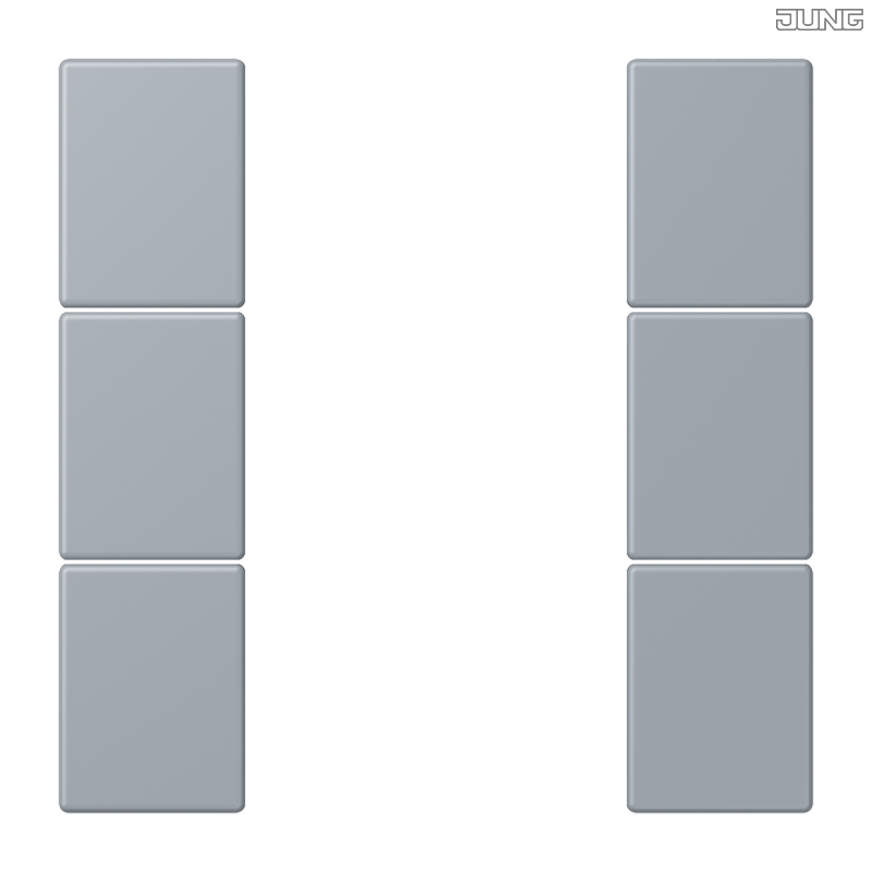 Jung BRG 12-5 PK 42 Abdeckung mit Kipphebel "Kegel" 1-fach 2 Kipphebel