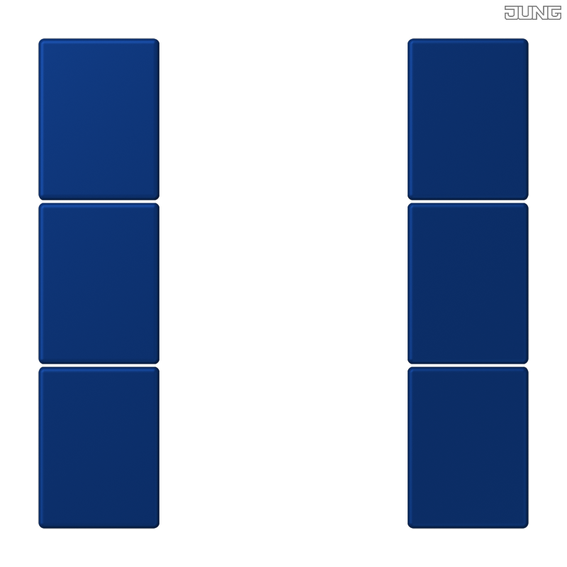 Jung BRG 12-5 PK 42 Abdeckung mit Kipphebel "Kegel" 1-fach 2 Kipphebel