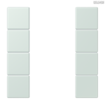 Jung BRG 12-5 PK 42 Abdeckung mit Kipphebel "Kegel" 1-fach 2 Kipphebel