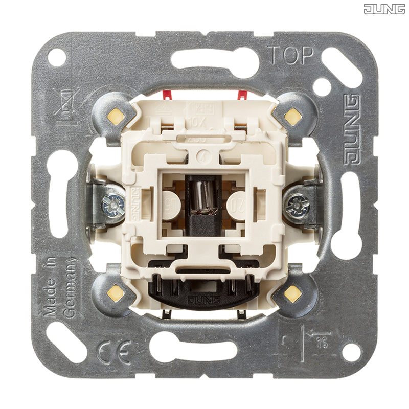 Jung BRG 12-5 PK 42 Abdeckung mit Kipphebel "Kegel" 1-fach 2 Kipphebel