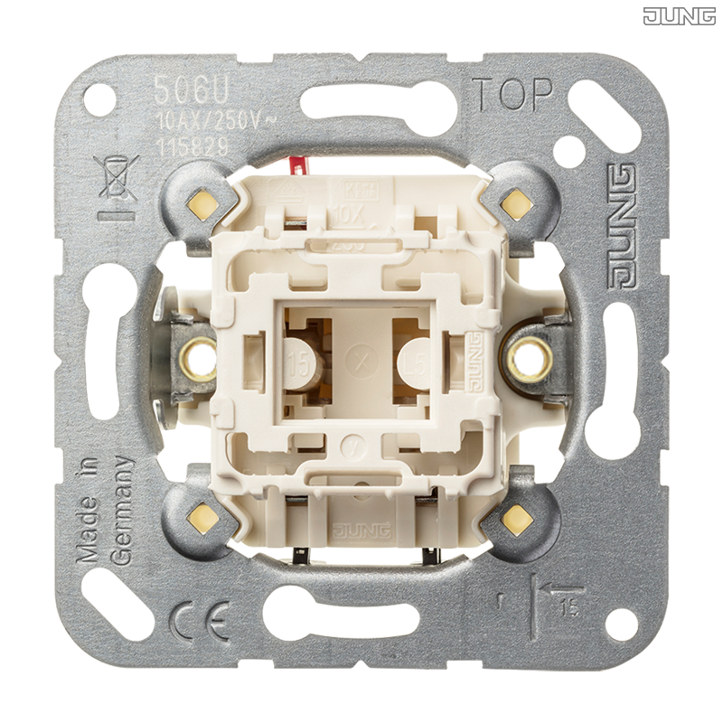 Jung BRG 12-5 PK 42 Abdeckung mit Kipphebel "Kegel" 1-fach 2 Kipphebel