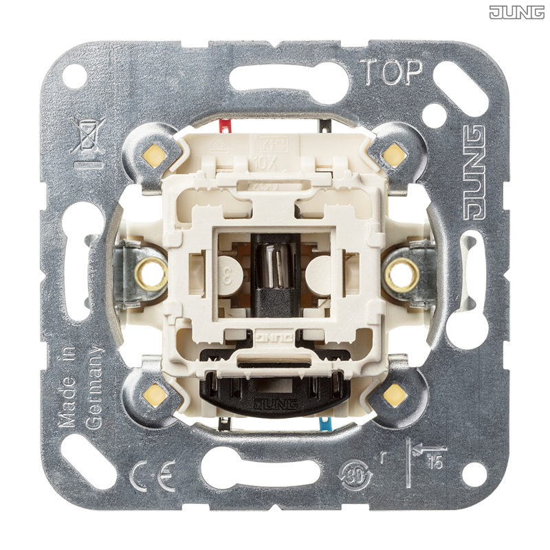 Jung BRG 12-5 PK 42 Abdeckung mit Kipphebel "Kegel" 1-fach 2 Kipphebel