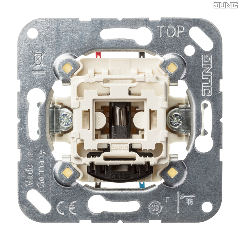 Jung BRG 12-5 PK 42 Abdeckung mit Kipphebel "Kegel" 1-fach 2 Kipphebel