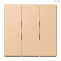Jung BRG 12-5 PK 42 Abdeckung mit Kipphebel "Kegel" 1-fach 2 Kipphebel
