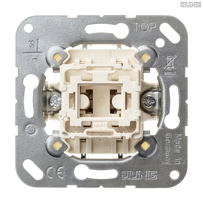 Jung BRG 12-5 PK 42 Abdeckung mit Kipphebel "Kegel" 1-fach 2 Kipphebel