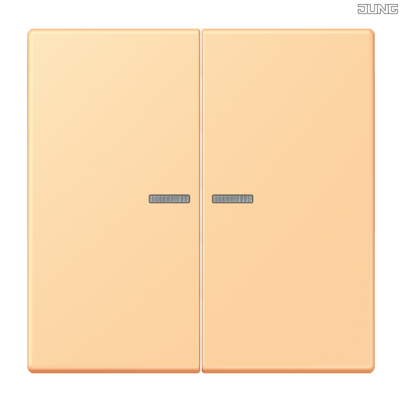 Jung BRG 12-5 PK 42 Abdeckung mit Kipphebel "Kegel" 1-fach 2 Kipphebel