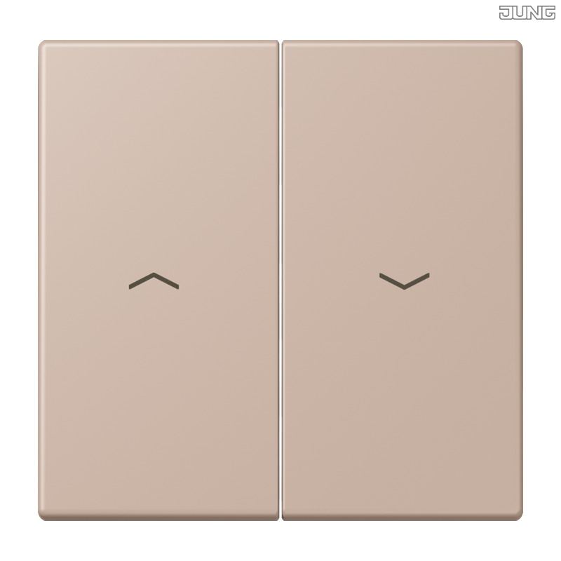 Jung BRG 12-5 PK 42 Abdeckung mit Kipphebel "Kegel" 1-fach 2 Kipphebel
