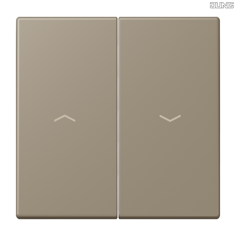 Jung BRG 12-5 PK 42 Abdeckung mit Kipphebel "Kegel" 1-fach 2 Kipphebel