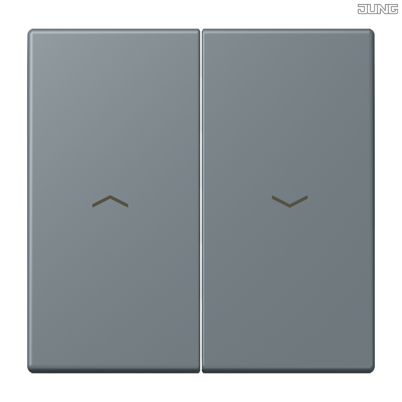 Jung BRG 12-5 PK 42 Abdeckung mit Kipphebel "Kegel" 1-fach 2 Kipphebel