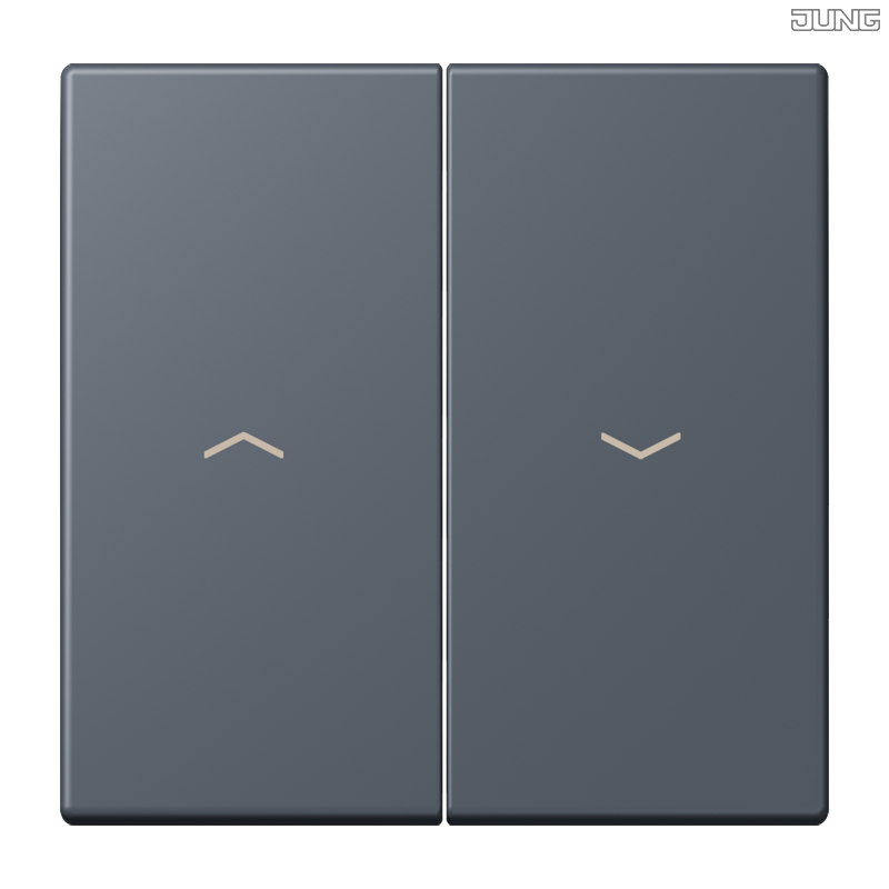 Jung BRG 12-5 PK 42 Abdeckung mit Kipphebel "Kegel" 1-fach 2 Kipphebel