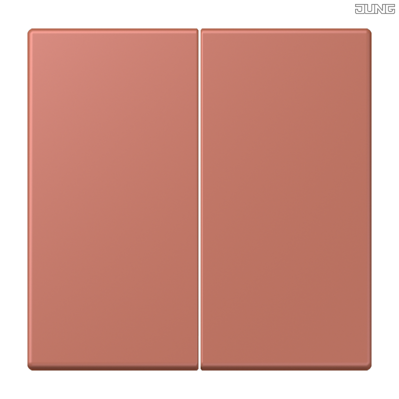 Jung BRG 12-5 PK 42 Abdeckung mit Kipphebel "Kegel" 1-fach 2 Kipphebel