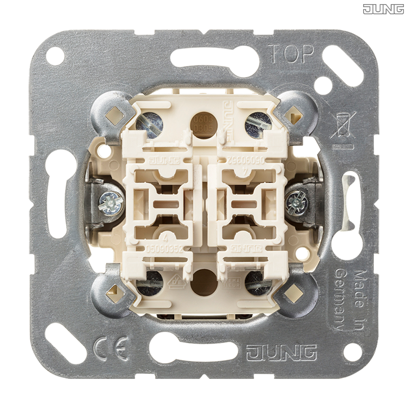 Jung BRG 12-5 PK 42 Abdeckung mit Kipphebel "Kegel" 1-fach 2 Kipphebel