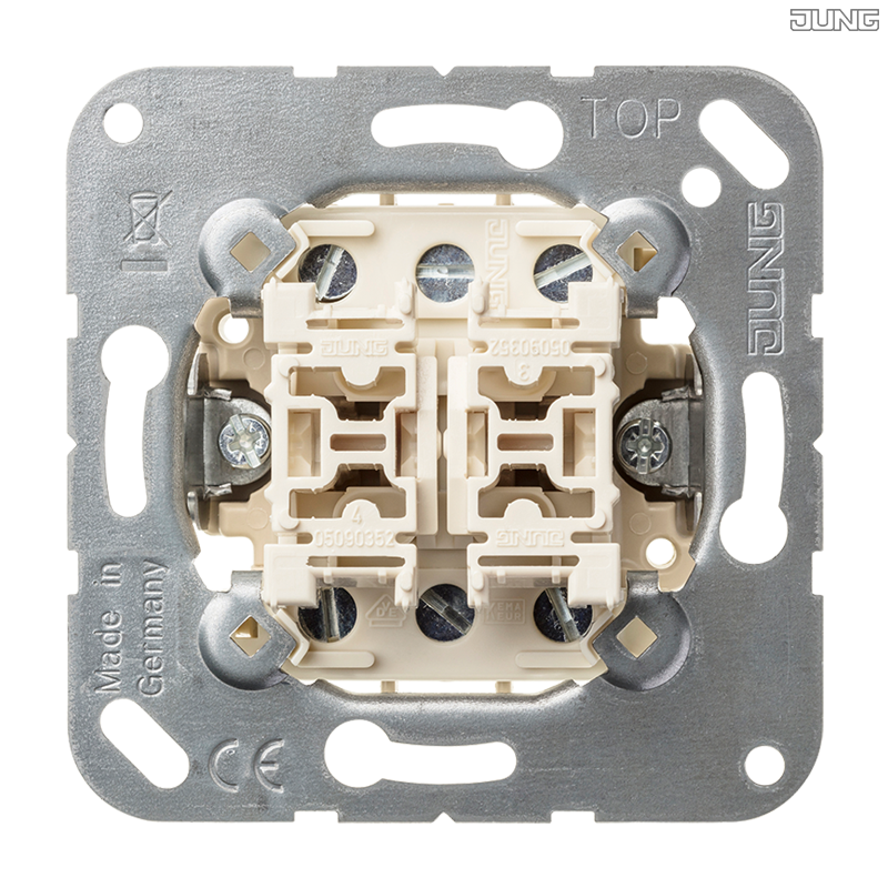 Jung BRG 12-5 PK 42 Abdeckung mit Kipphebel "Kegel" 1-fach 2 Kipphebel