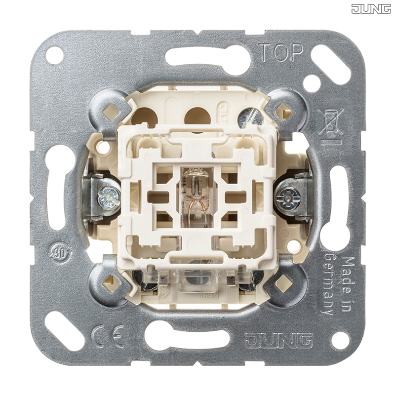 Jung BRG 12-5 PK 42 Abdeckung mit Kipphebel "Kegel" 1-fach 2 Kipphebel