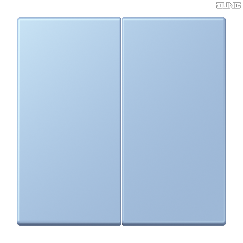 Jung BRG 12-5 PK 42 Abdeckung mit Kipphebel "Kegel" 1-fach 2 Kipphebel