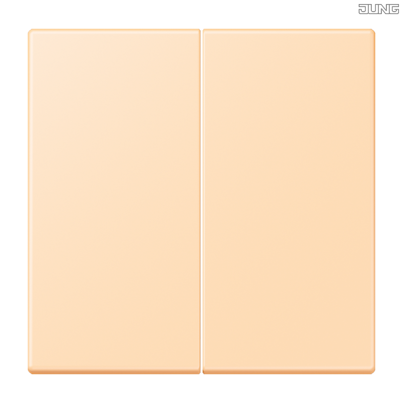 Jung BRG 12-5 PK 42 Abdeckung mit Kipphebel "Kegel" 1-fach 2 Kipphebel