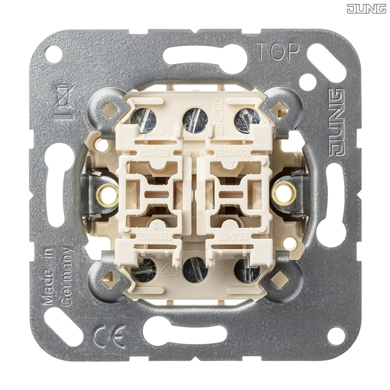 Jung BRG 12-5 PK 42 Abdeckung mit Kipphebel "Kegel" 1-fach 2 Kipphebel