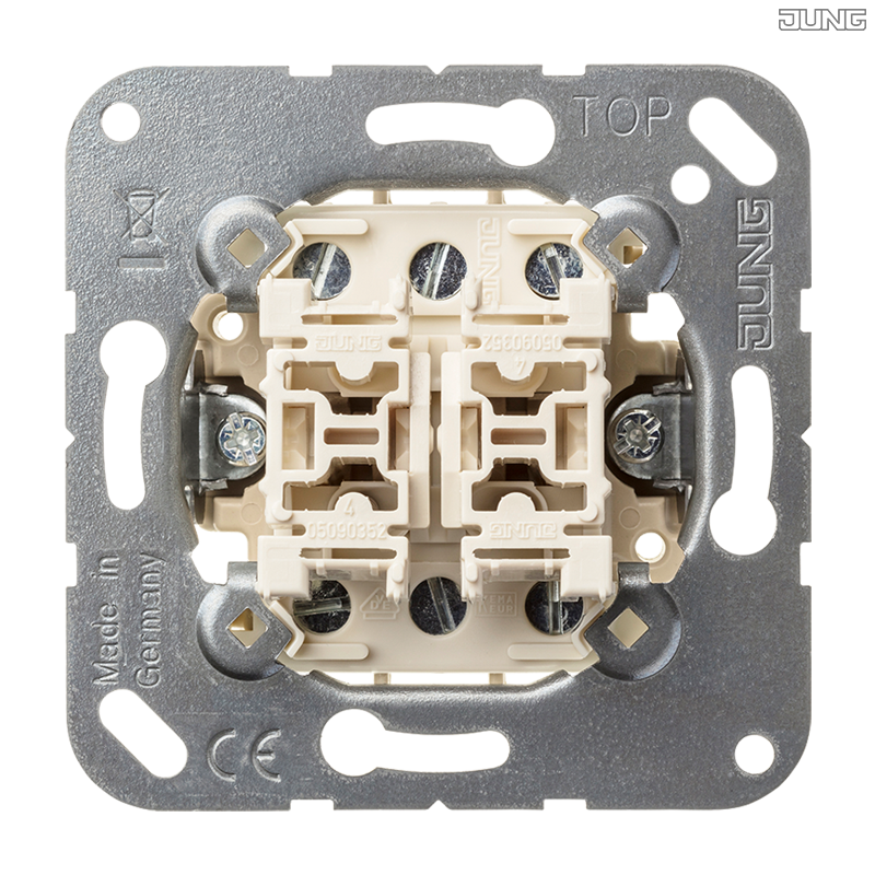 Jung BRG 12-5 PK 42 Abdeckung mit Kipphebel "Kegel" 1-fach 2 Kipphebel