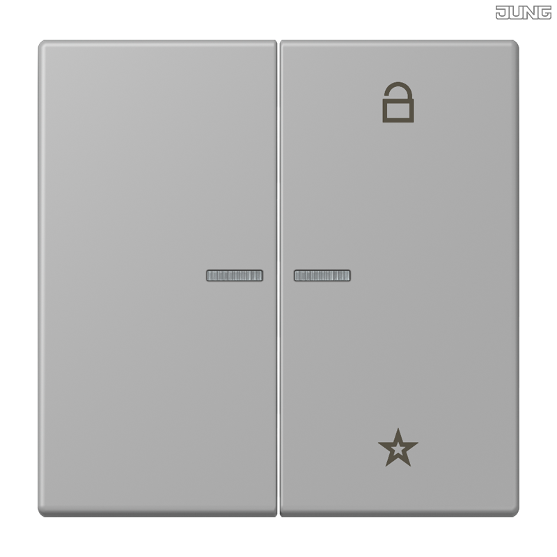 Jung BRG 12-5 PK 42 Abdeckung mit Kipphebel "Kegel" 1-fach 2 Kipphebel
